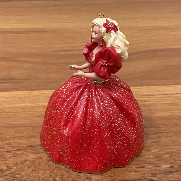 Vintage 1993 Hallmark Keepsake Holiday Barbie Christmas Tree Ornament - Picture 5 of 12